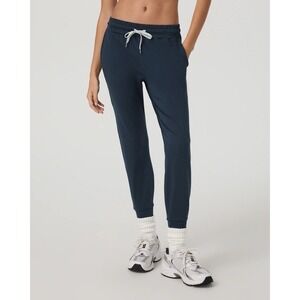 Vuori Performance Jogger Pants Womens M Midnight Heather Blue Dreamknit VW303